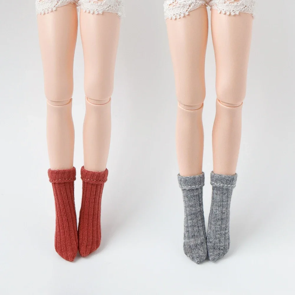 Blyth socks multi-color Mid-leg knee socks, short leg calf socks for azone momoko OB24 Lace For OB22 OB27 YMY doll accessories