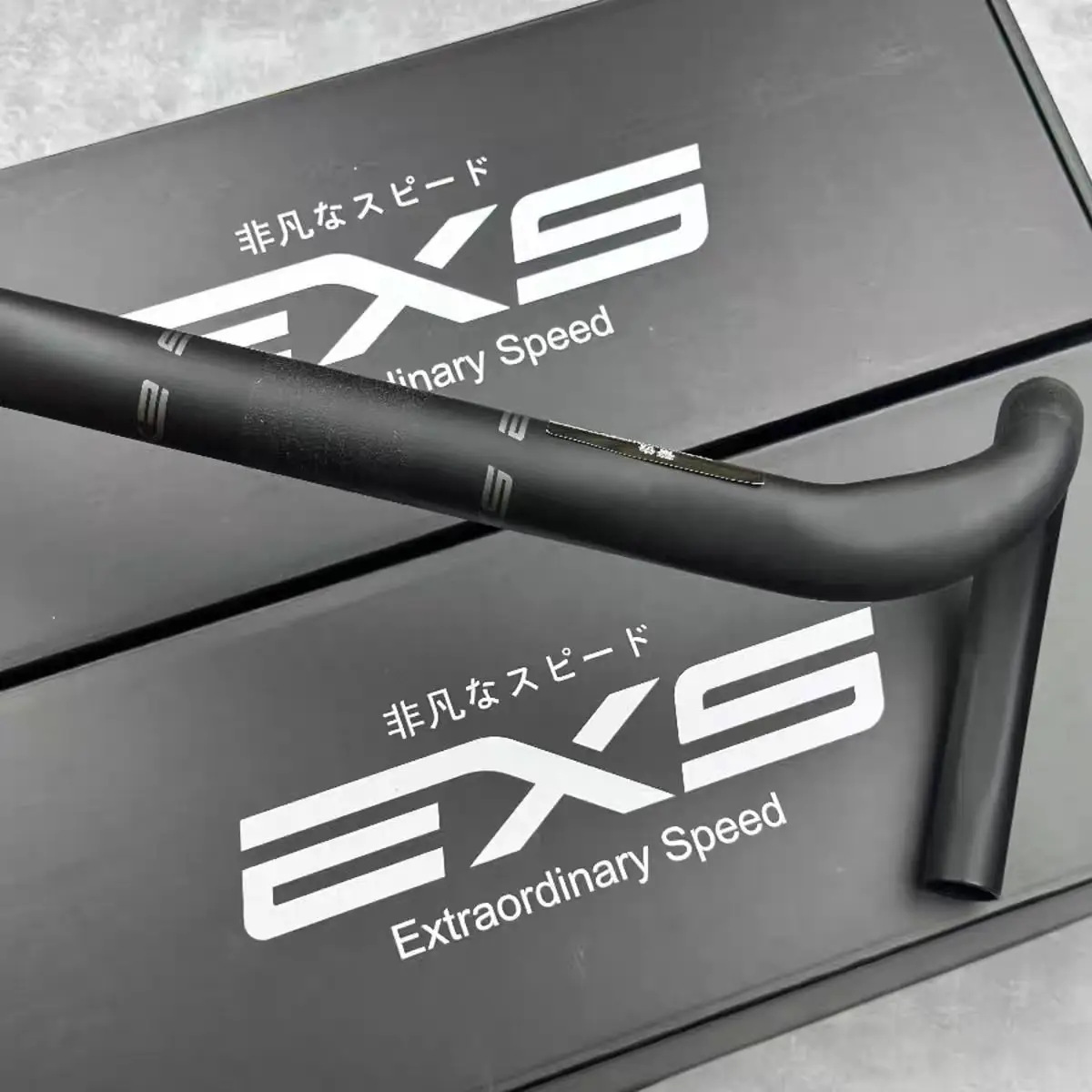 EXS R200 R205 Leichter Straßen- und Gravel-Lenker aus Vollcarbon – Detail 11