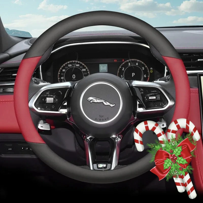 Leather Car Steerin… - image