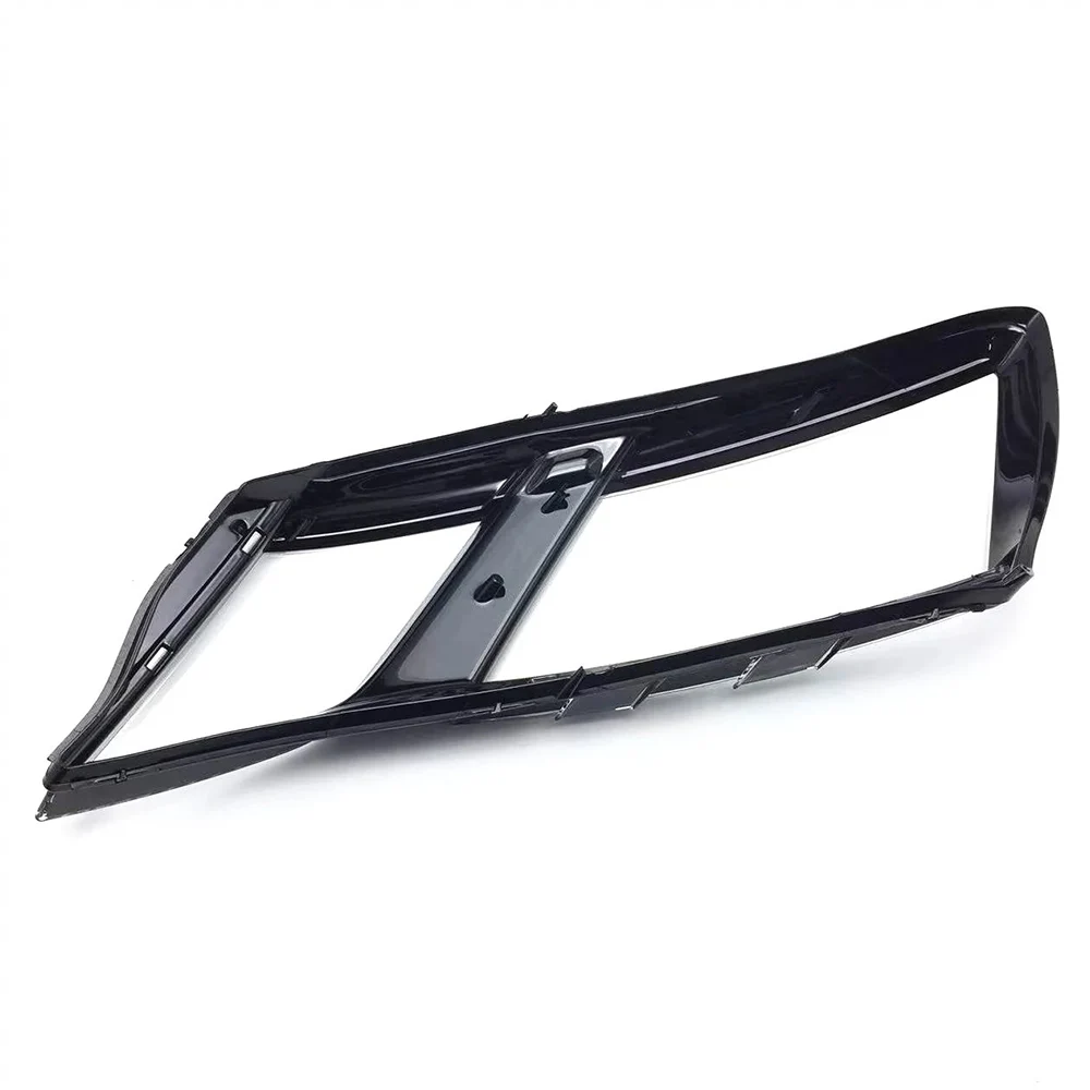 غطاء شفاف عاكس الضوء كشافات قذيفة عدسة شبكي لسكودا اوكتافيا 2018 2019 2020 غطاء المصباح الأمامي #5