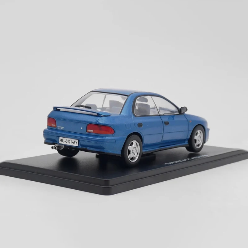 IXO Diecast 1:24 Scale IMPREZA GT 4WD 1996 Alloy Classic Car Model Finished Product Simulation Adult Toy Collection Static Model