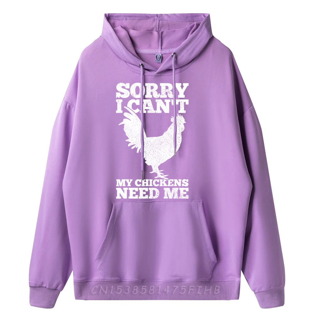 Chicken Mom Dad Funny Poultry Hoodies For Men Family Sweatshrt Gift Idea Funny O-Neck Hoodies Long Sleeve