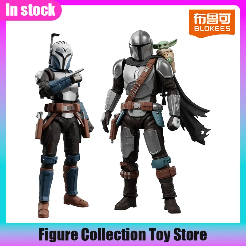 blokees-スターウォーズ-チャンピオンクラス-アクションフィギュアセット-ディン・ジャリン-グローグ-ボーカタン・クライズ-組み立てモデルキット-ロボット玩具