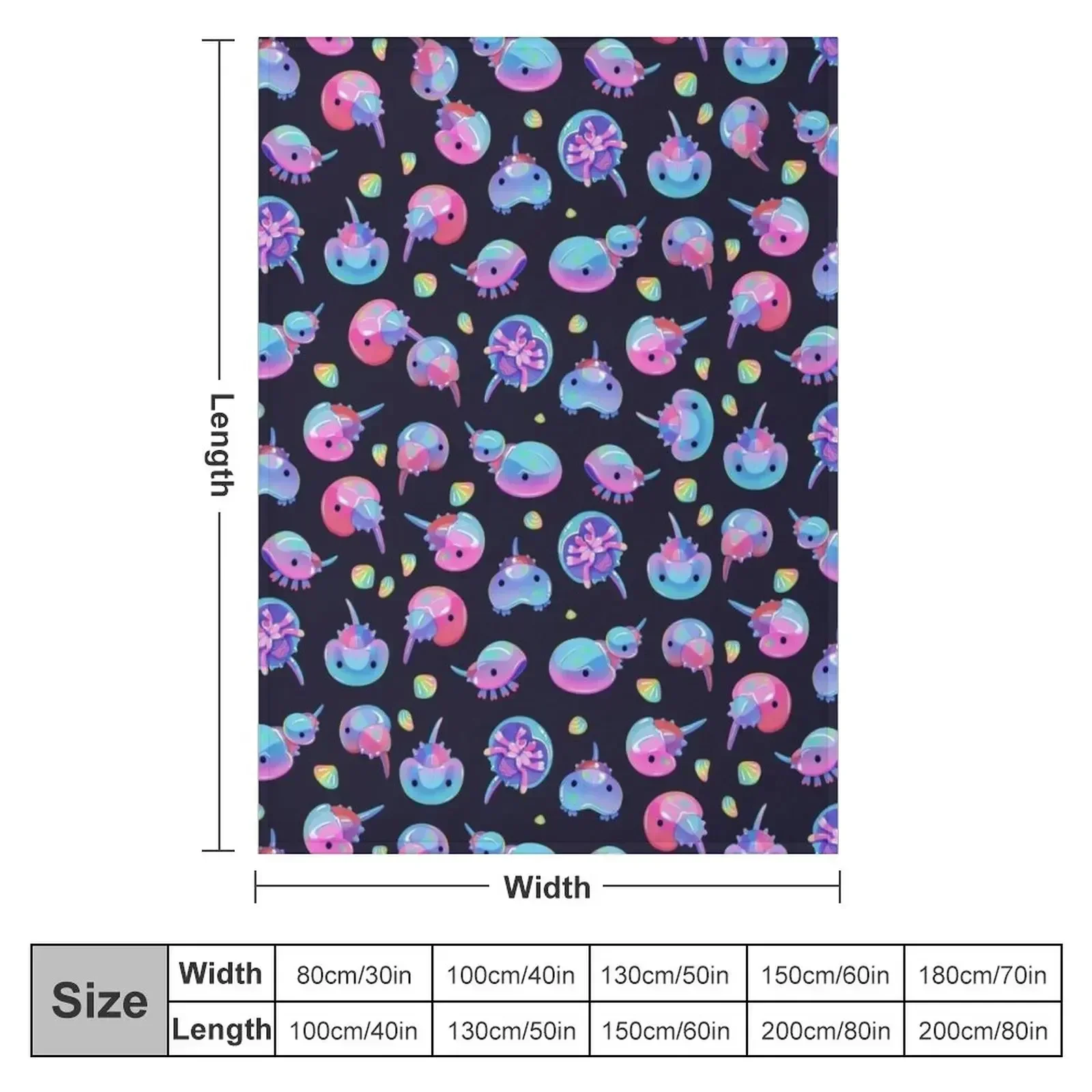 Horseshoe crab - dark Throw Blanket Furrys christmas gifts Hairy Polar Blankets