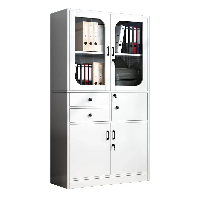 File Cabinet Metal Lockable Drawer Type for Office for Commercial Large Storage, Office Storage Cabinet
