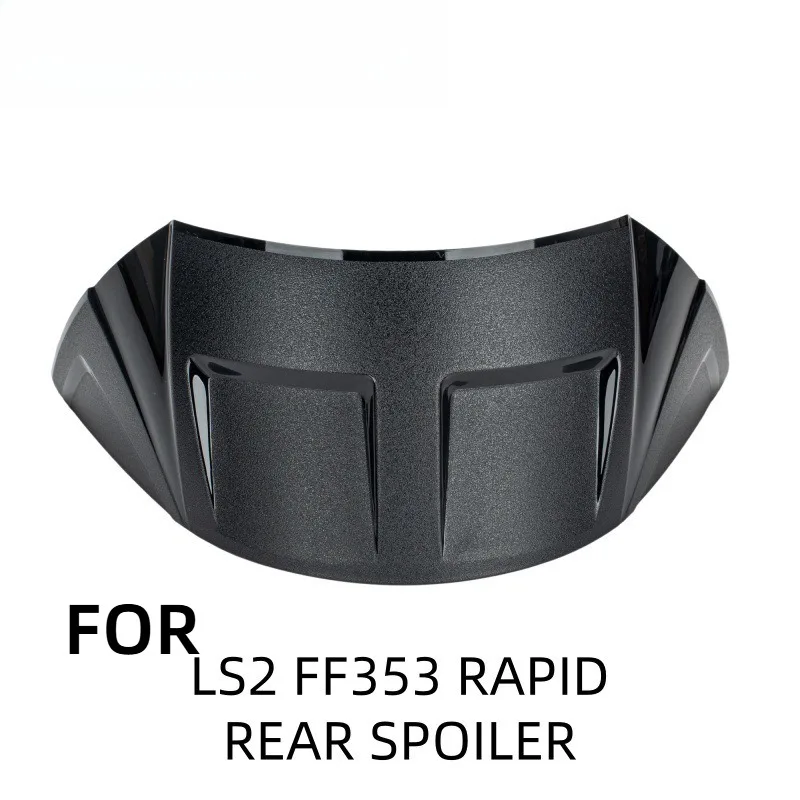 Rear Tail Spoiler for LS2 FF353 RAPID Helmet Rear Tail Replacement Accessory Durable Motorcycle Helmet Rear Spoiler Part