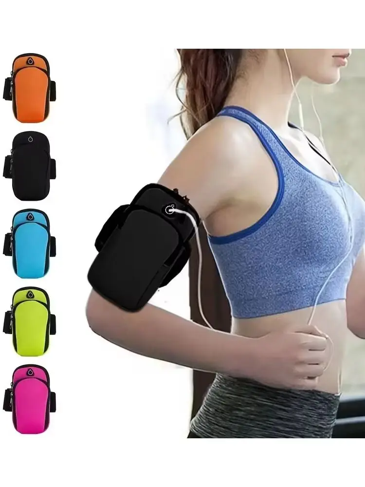Outdoor-Radsport-Armtasche, tragbare Fitness-Aufbewahrungstasche, Handytasche, Sport-Handyhülle, Lauf-Armtasche, geeignet für Fitness, Joggen und Wandern – Detail 1