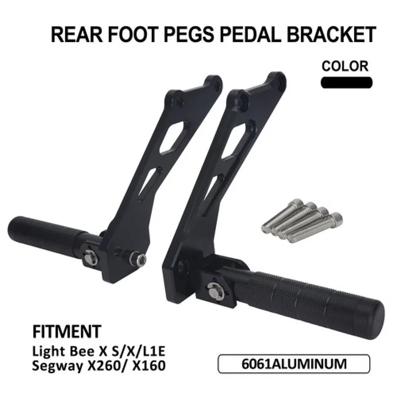 

Compatible with Light Bee S/X/LX260/X160 aluminum alloy rear footrests