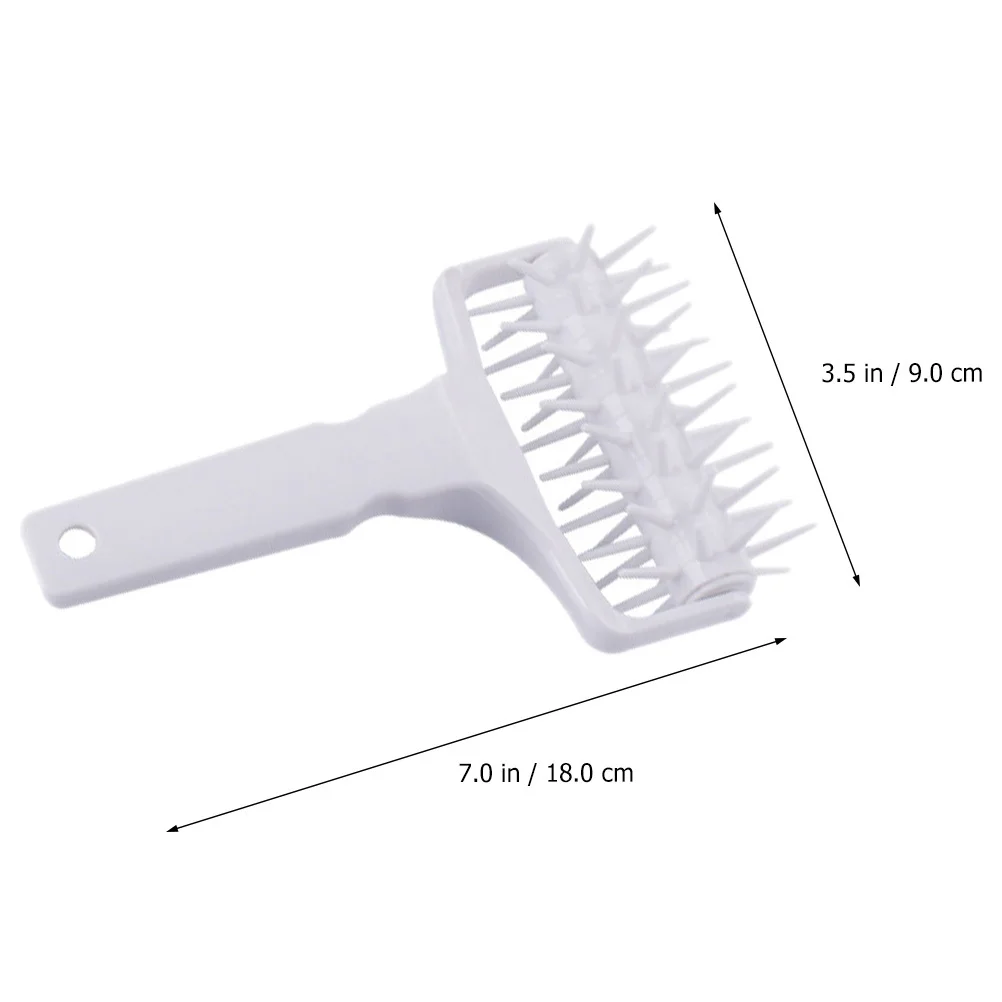 

2Pcs Pizza Roller Needle Premium PP Material Practical Kitchen Baking Tool Piercing Air Bubbles for Pizza Dough Pastry Baking