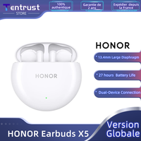 Global Version HONOR Earbuds X5 Noise Reduction 27 Hours Battery Life Dual-Device Connection TWS earphone