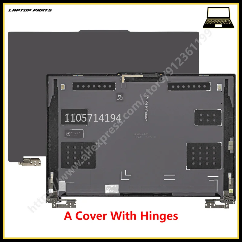 New LCD Back Cover Front Bezel Palmrest Bottom Case Keyboard Hinge For Legion Slim 5 16APH8 16IRH8 Y7000P R7000P 2023 Laptop