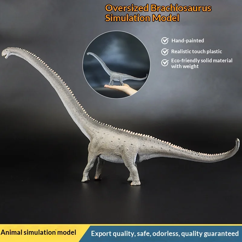Simulated Lianglong Dinosaur Model Mamenchisaurus Toy Solid Confusion Dragon Brachiosaurus Ornament Children's Gift Christmas