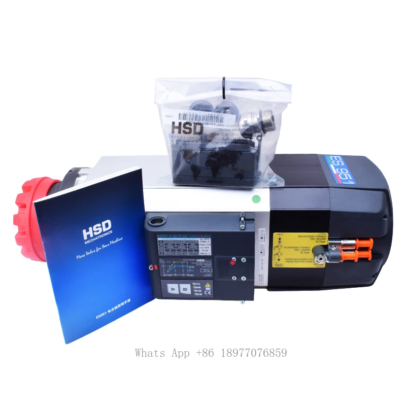 Италия HSD ATC Шпиндель ISO30 HSK F63 ES929 ES951 Двигатель