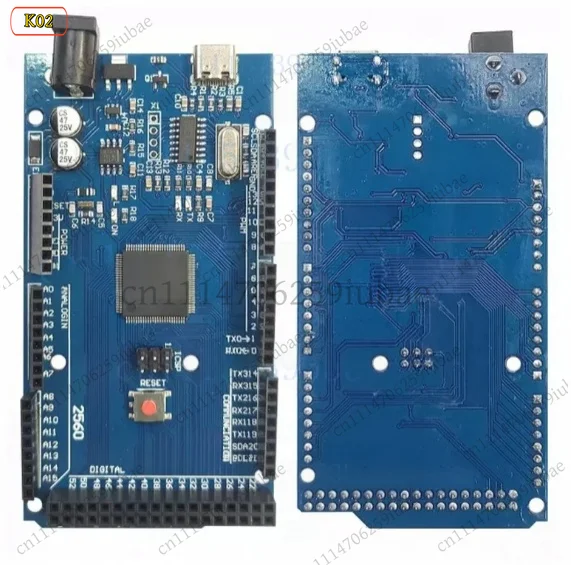MEGA2560 R3 Upgraded Development Board with Type-C, ATMEGA2560-16AU CH340G MCU Module for Arduino