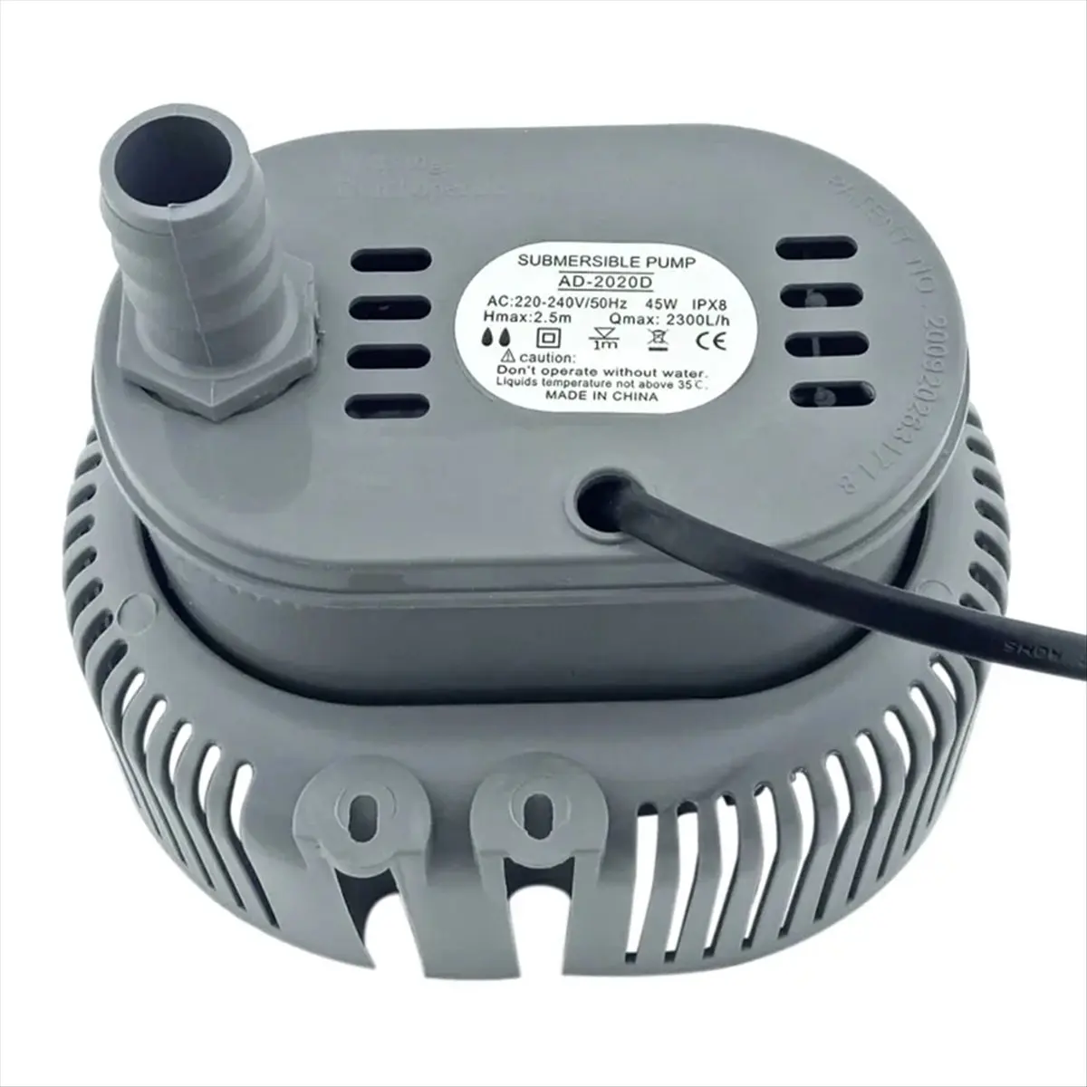 【Limited Offer】220V Environmental Protection Air Conditioning Dedicated Water Pump 45W Evaporative Industrial Air Cooler Drainag