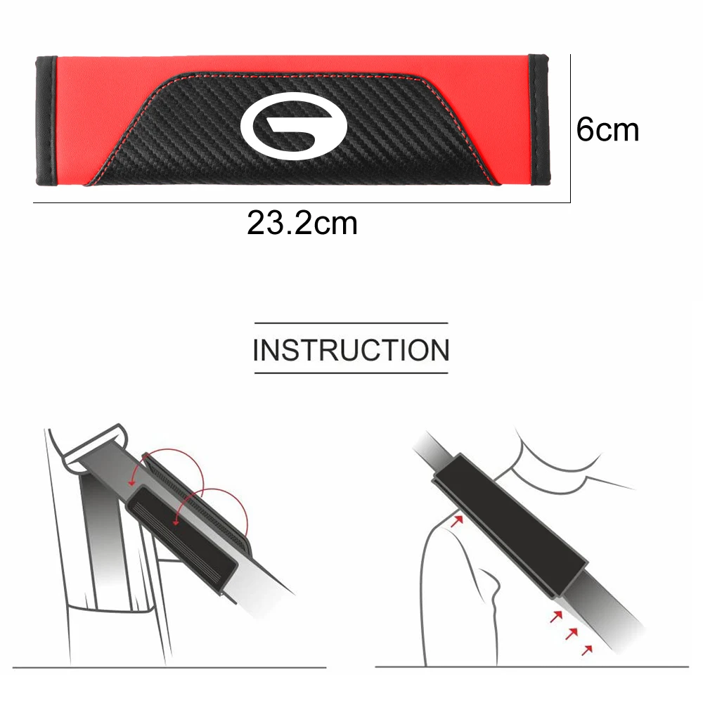 سلامة السيارة حزام الأمان غطاء الكتف ، حماية تنفس ، وسادة الحشو ، غاك Trumpchi Aion ، GS8 ، GS4 ، GS3 ، Empow ، GS5 ، كوبيه ، GA4