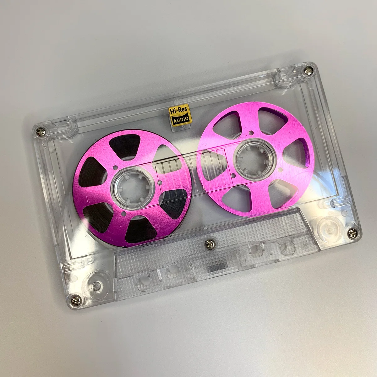 Retro Reel-to-Reel-Kassette, beidseitig beschichtetes Metall, 50 Minuten, leeres Kassettenband für Walkman-Aufnahmen (mit 50-minütigem Band) – Detail 9