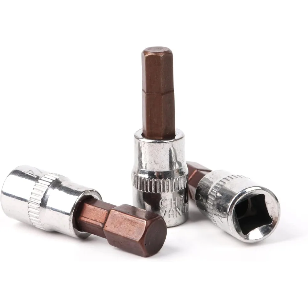 1/4 Zoll H2-H10 Sechskant-Steckschlüsselsatz 1/4 Zoll Vierkantantrieb Metrischer S2 & CR-V Stahl Steckschlüssel Ratschenschlüssel Bits Handwerkzeuge – Detail 3