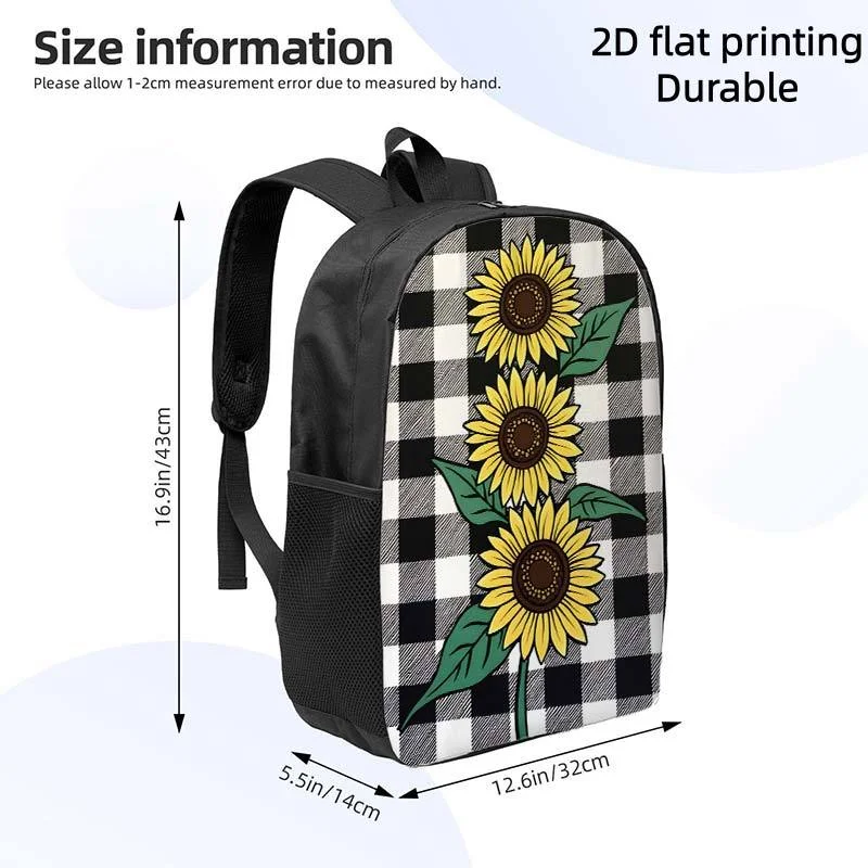 

1, Backpack - Lightweight Large Capacity Bag, Adjustable Shoulder Straps, Cute Printed Travel Backpack for Commuting