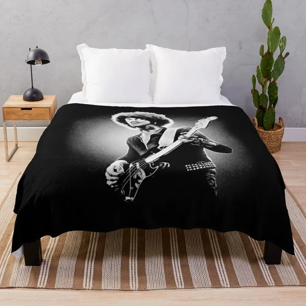 

Funny Gift Phil LynottGift For Fans Throw Blanket funny gift Thermals For Travel Camping Blankets