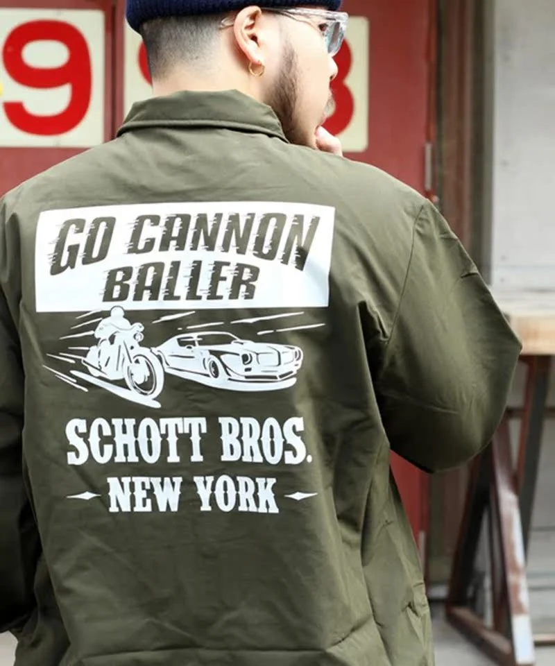 Pure Original SCHOTT Jaet Special Waterproof Stand Fit Long Sve Oberbekleidung ex Spring 2024 Japanische Sle