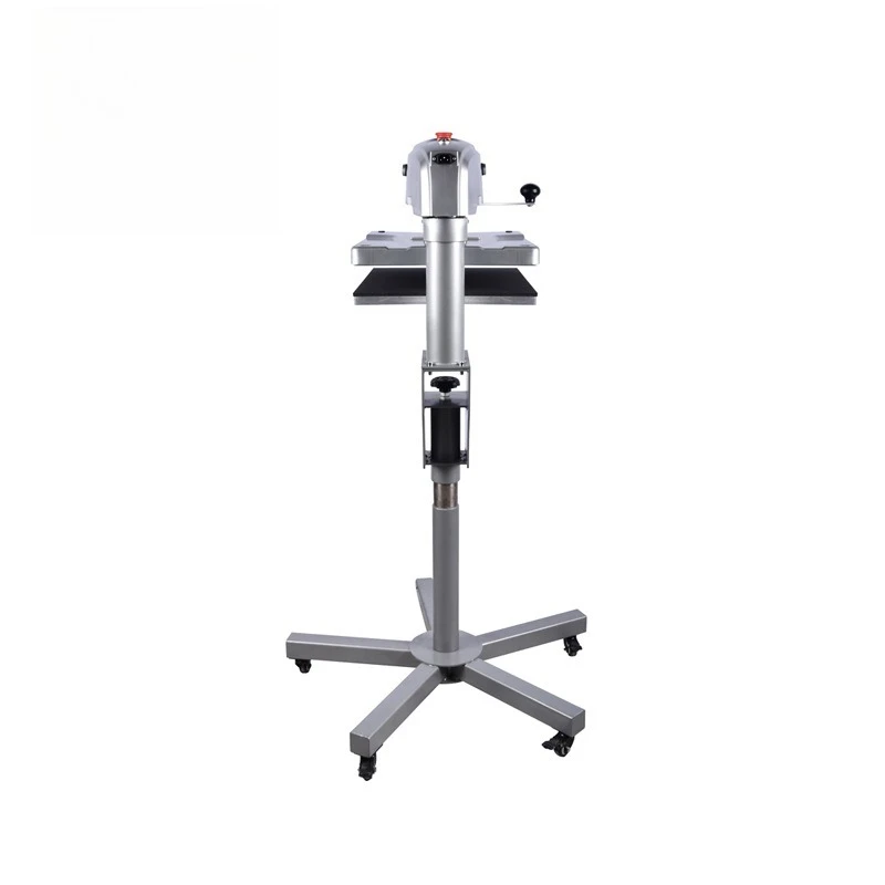 40*50 سنتيمتر يهز الرأس آلة نقل الحرارة مع ترايبود المحمول التلقائي تي شيرت الملابس آلة ختم ساخن