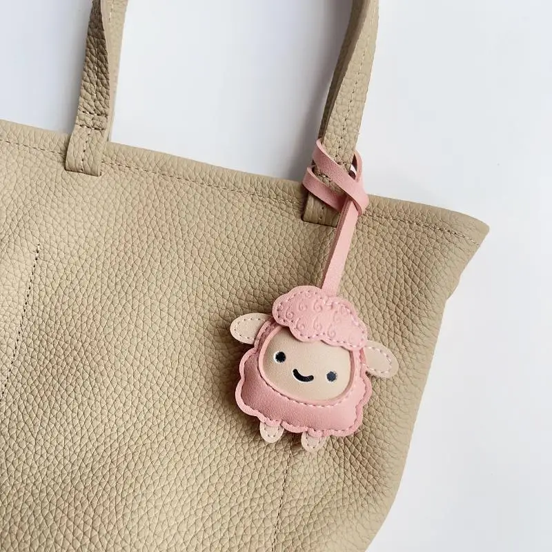 New 2027 Lunar New Year Goat Pendant Durable PU Keychain Decor For Bags Backpacks Gift For Friends