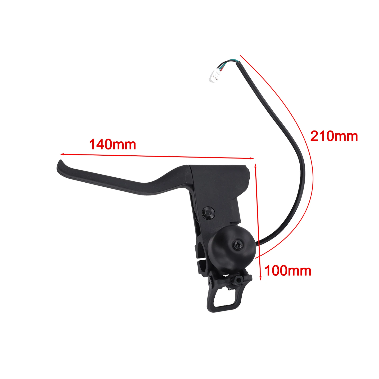 

Replacement Brake Lever with Bells for Xiaomi 4Pro Scooter Featuring Aluminum Alloy Material for Long-Lasting Brake Operation