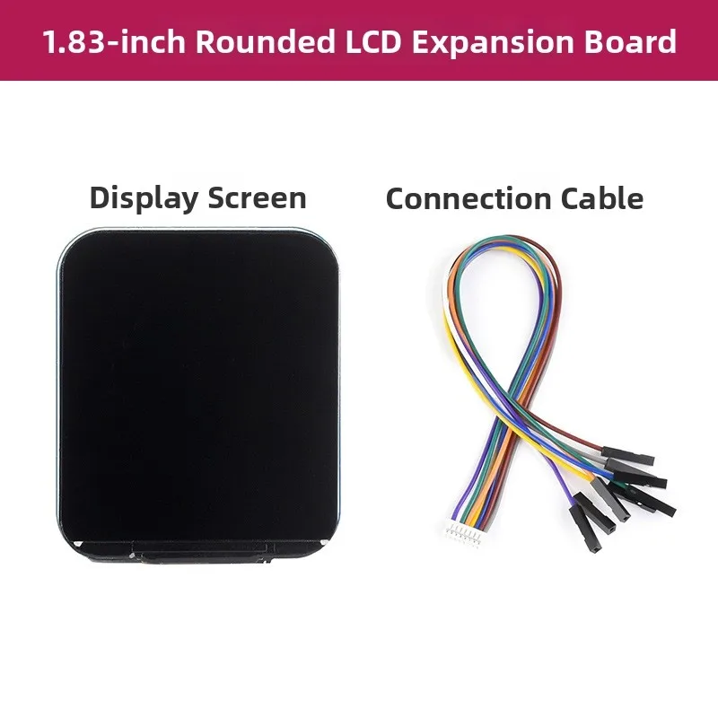 1.83 Inch LCD Expansion Board with 240x280 Resolution for Raspberry Pi Interface Display Module NV3030B Driver