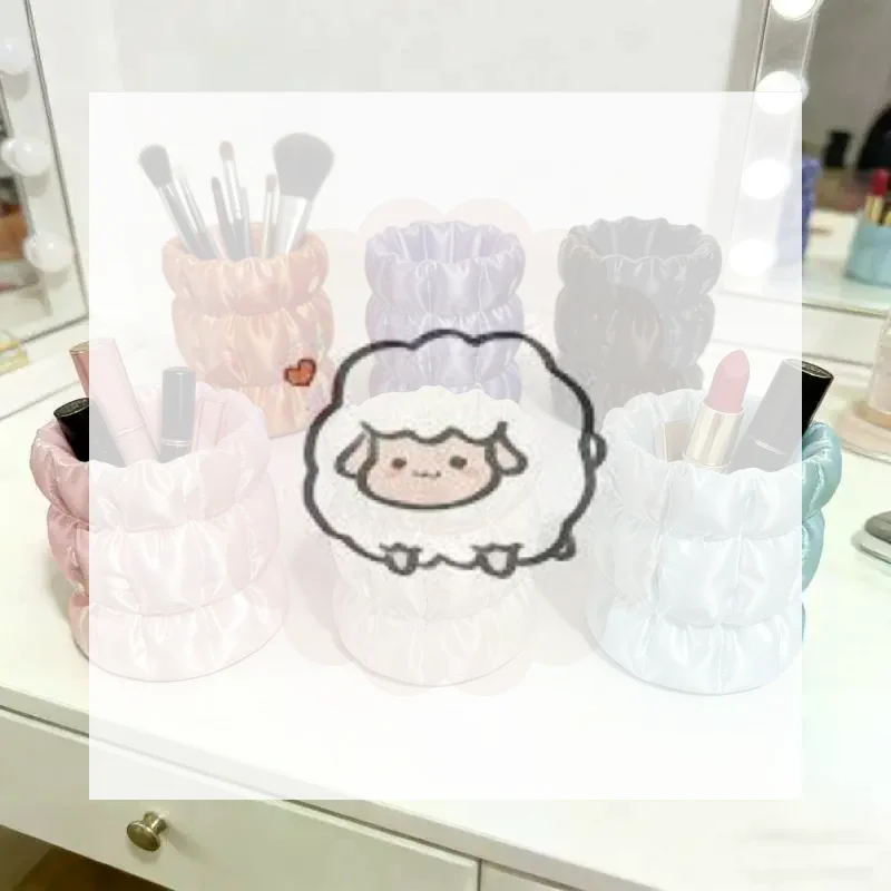 Makeup Brush Storage Tube Dustproof Detachable Cosmetic Tool Organizer Ideal Gift for Makeup Lovers Home Use