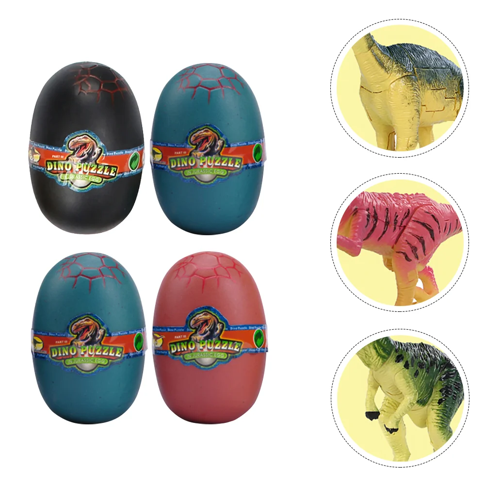 

4 Pcs Growing Dinosaur Egg Eggs Children’s Toys Funny Kids Mini Figurines Childrens