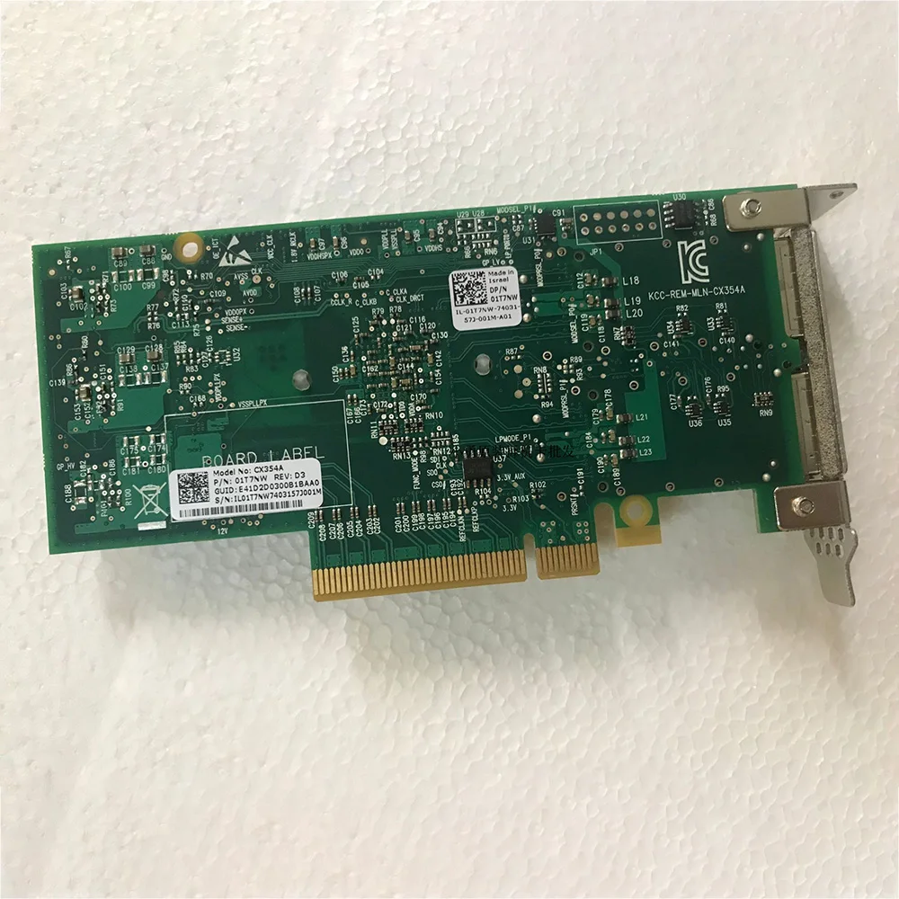 Para Mellanox ConnectX-3 FDR IB 56G/40G NIC MCX354A-FCBT CX354A