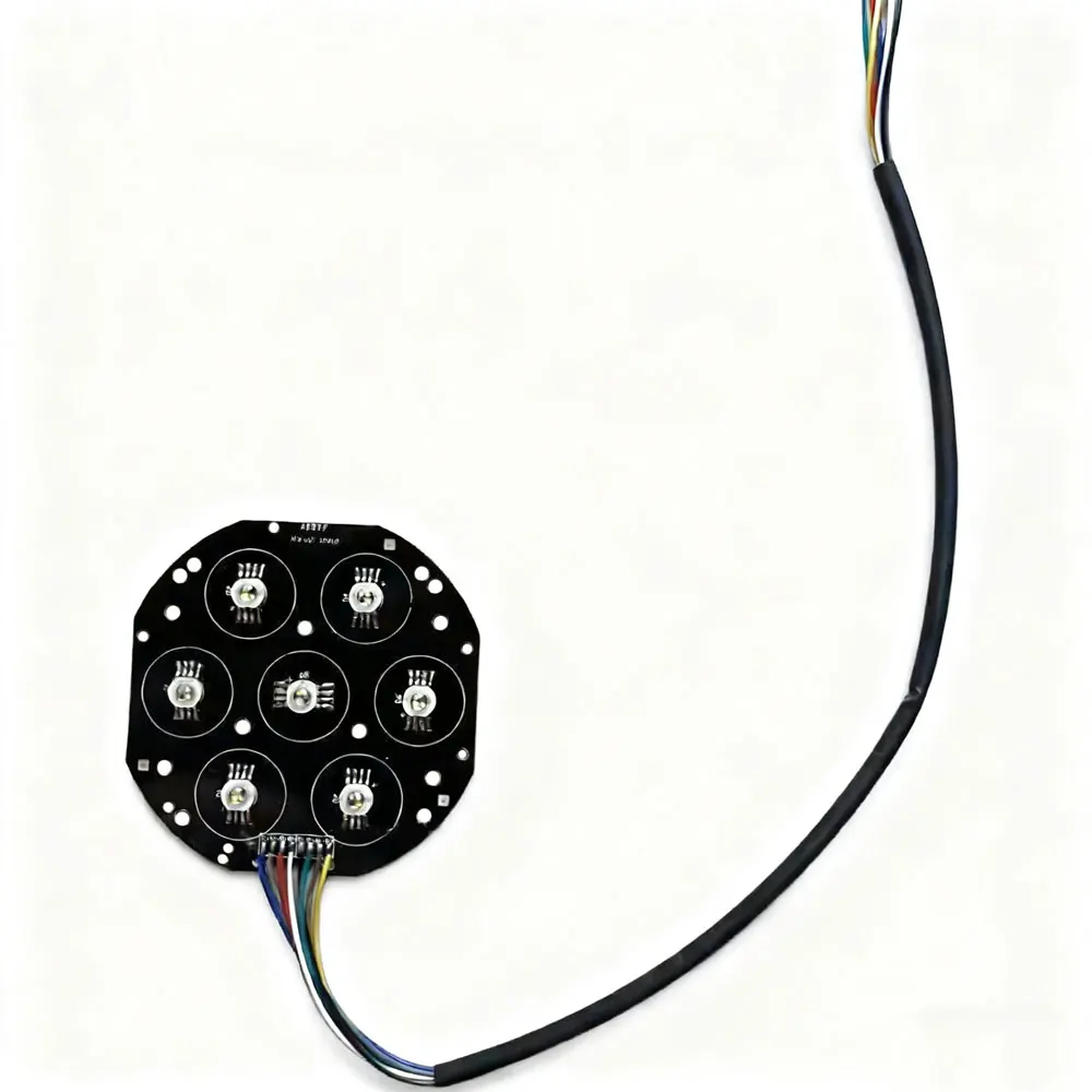 7 LEDs High Power 4in1 RGBW LED Module for Small Moving Head Light Stage Light Repair Part Full Color Replacement Light Source
