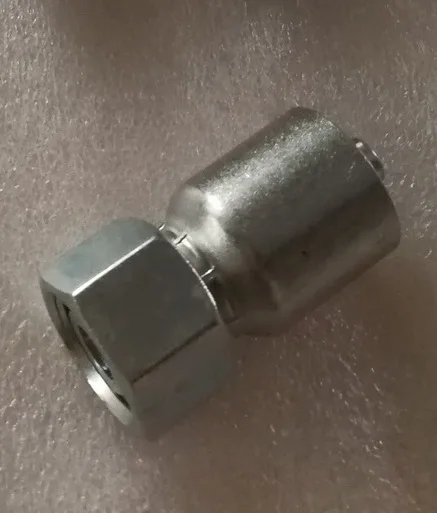 

1CA43 15 6 Hydraulic Hose Crimp Fitting High Pressure Connector for Industrial Use