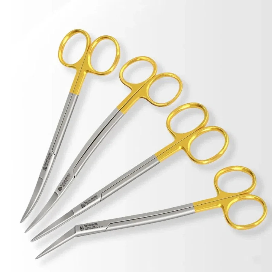 

Стоматологические прямые и изогнутые медицинские стоматологические хирургические ножницы из нержавеющей стали, офтальмологические ножницы, щипцы из нержавеющей стали