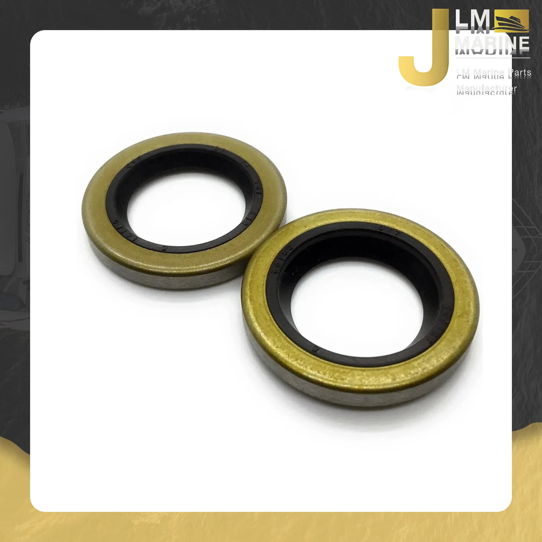 0329923 Upper Lower Driveshaft Carrier Seal Fits for Johnson Evinrude 2/4 Stroke 30-300HP 0329922 0777554 9-76220 86250 18-2062