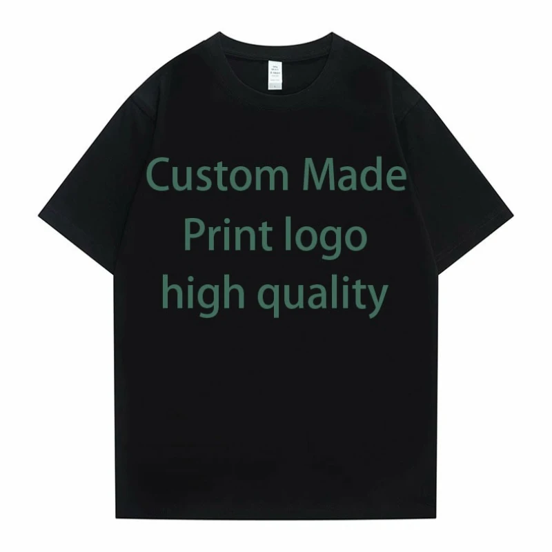 

Специализированная футболка с принтом японского аниме на заказ, футболки из чистого хлопка высокого качества, обычная футболка с коротким рукавом