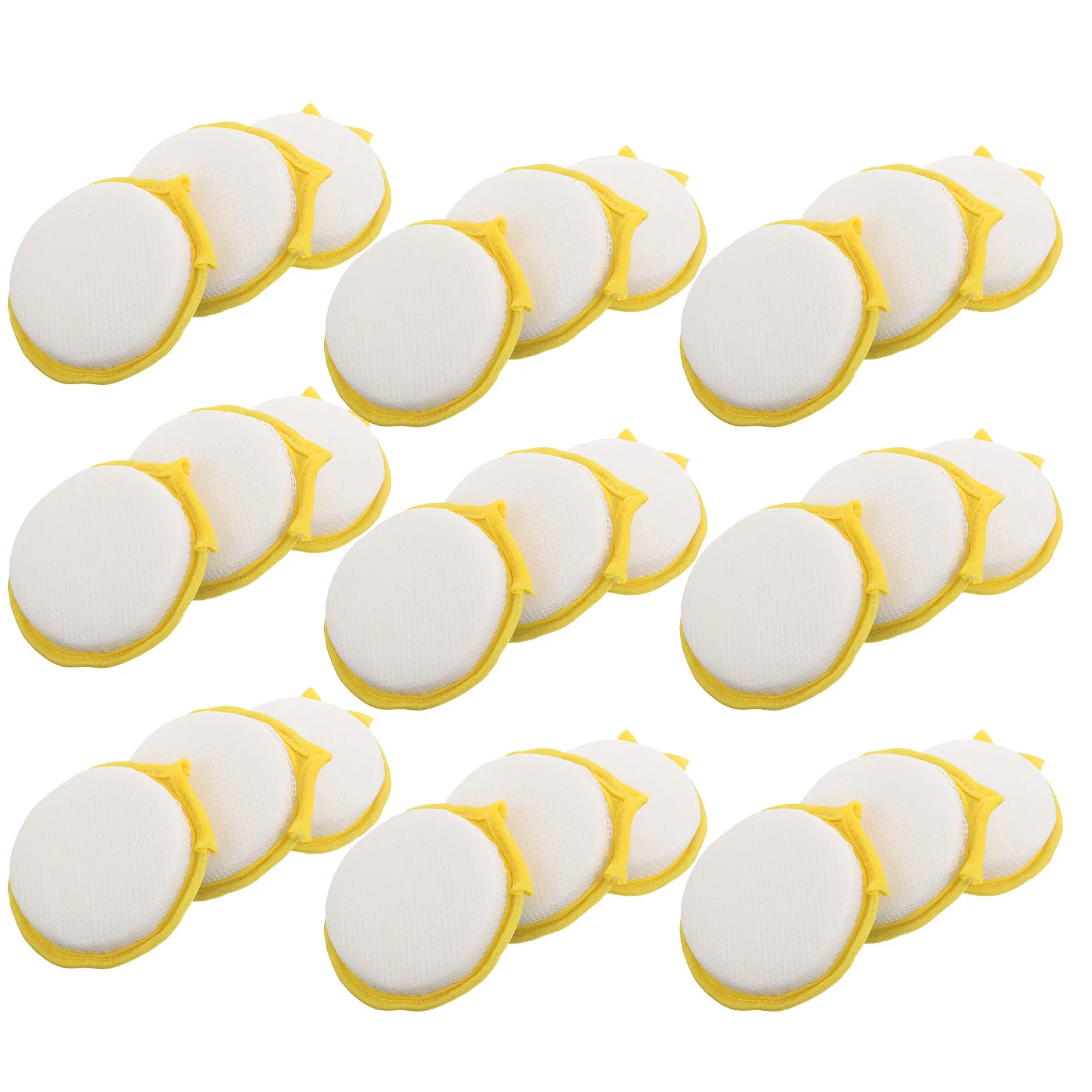 

Набор из 30 губок для мытья посуды, двусторонние, не царапающие, для чистки кастрюль, сковородок и бытовой уборки