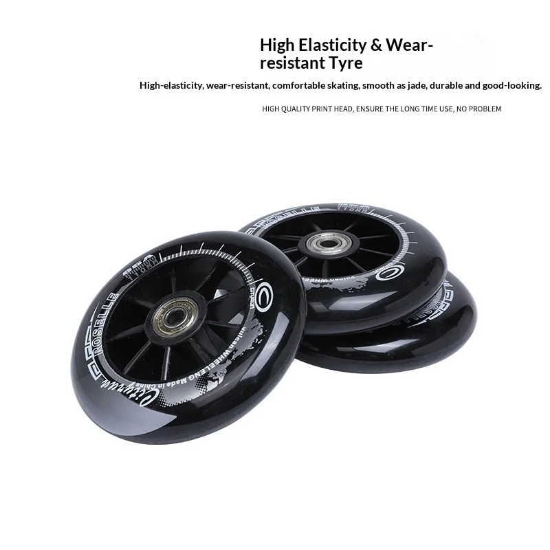 High Quality Professional Speed Slalom Roller Skate Shoes with PU 3-Wheel Single Row for Adult Men Racing