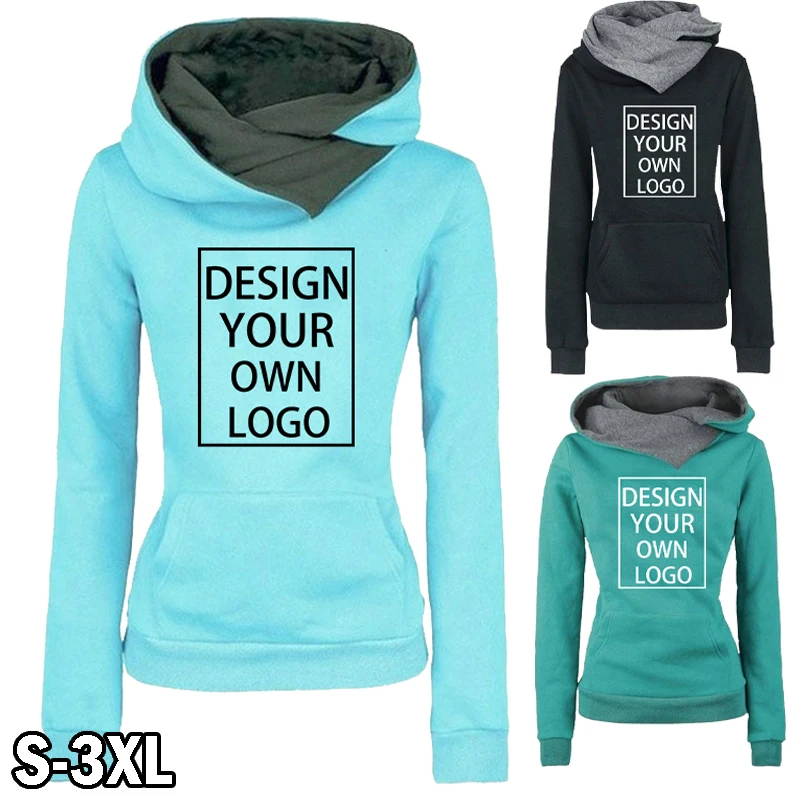 

Customized Hoodie Fashion Printing Women's Casual Pullover Hoodies Winter Autumn Sweatshirt Teenager Hoodie