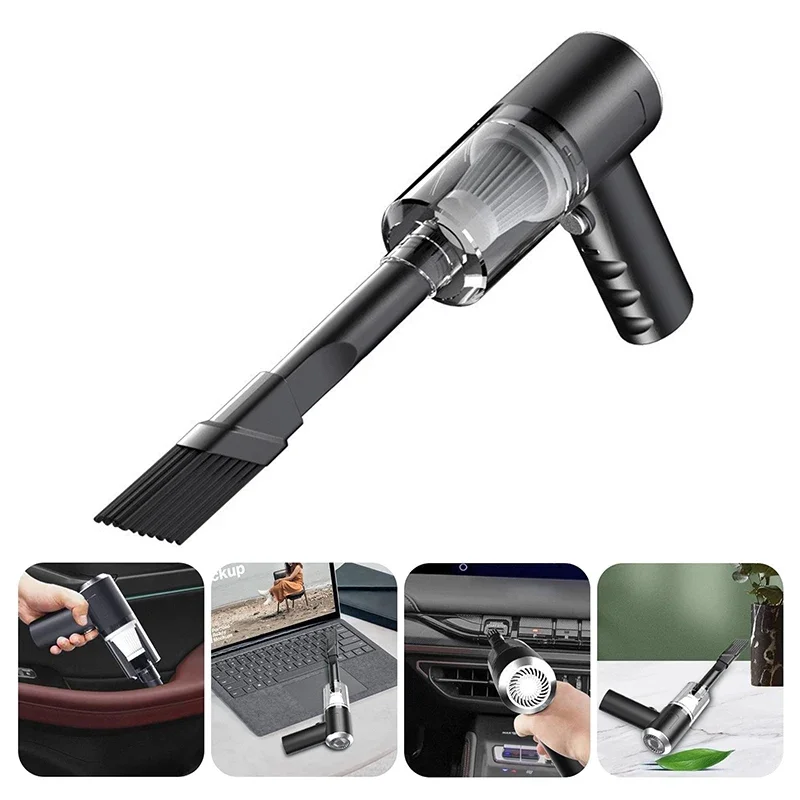 Powerful Wireless Portable Cleaning Machine Car Vacuum Cleaner Strong Suction Mini Handheld Vacuum Cleaner for Car and Home