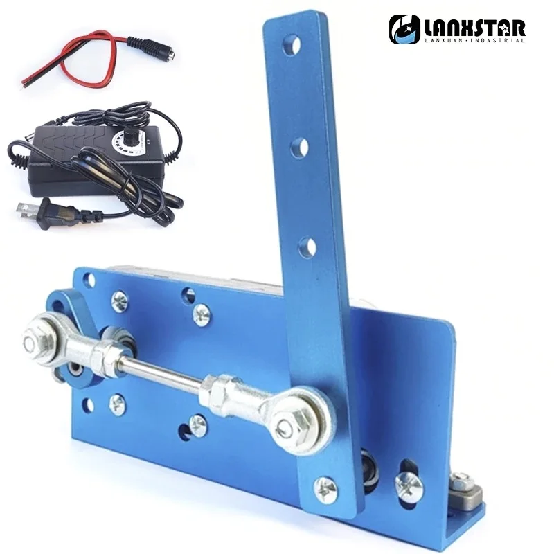 20-120 stopni silnik przekładniowy automatyczna maszyna Wobbler DC 12V 24V DIY Design DC silnik tłokowy wahadłowy regulowany kąt obrotu