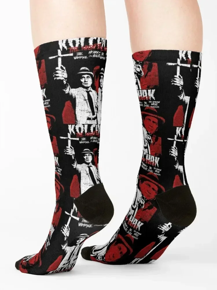 Kolchak - The tv Night Stalker Socks Climbing warm winter japanese fashion Heating sock Socks Ladies Men's