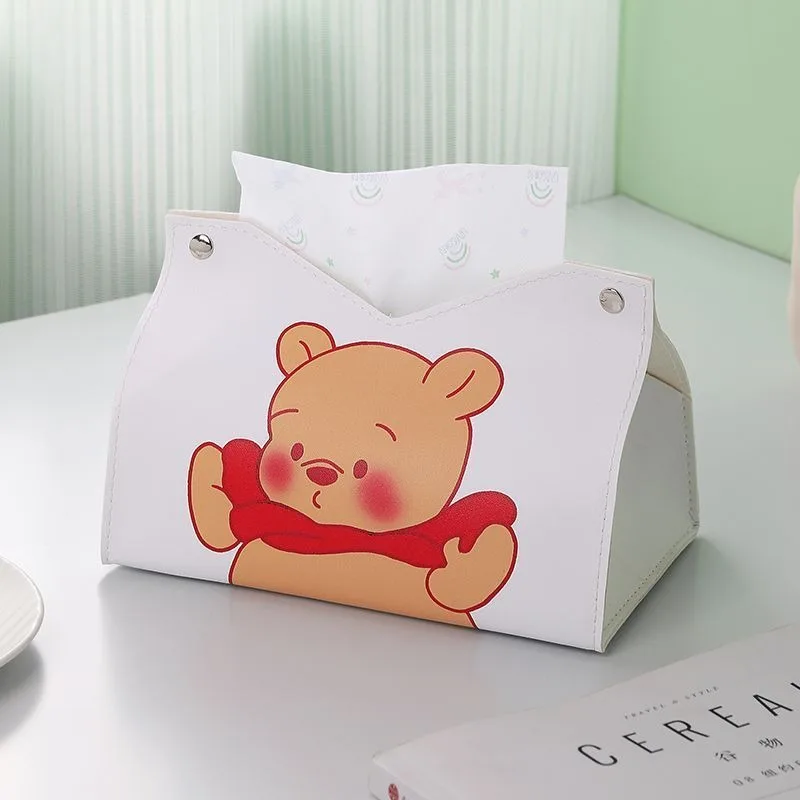 Disney Winnie the Pooh cute creative cartoon animation pattern new men and women home living room desktop storage tissue box