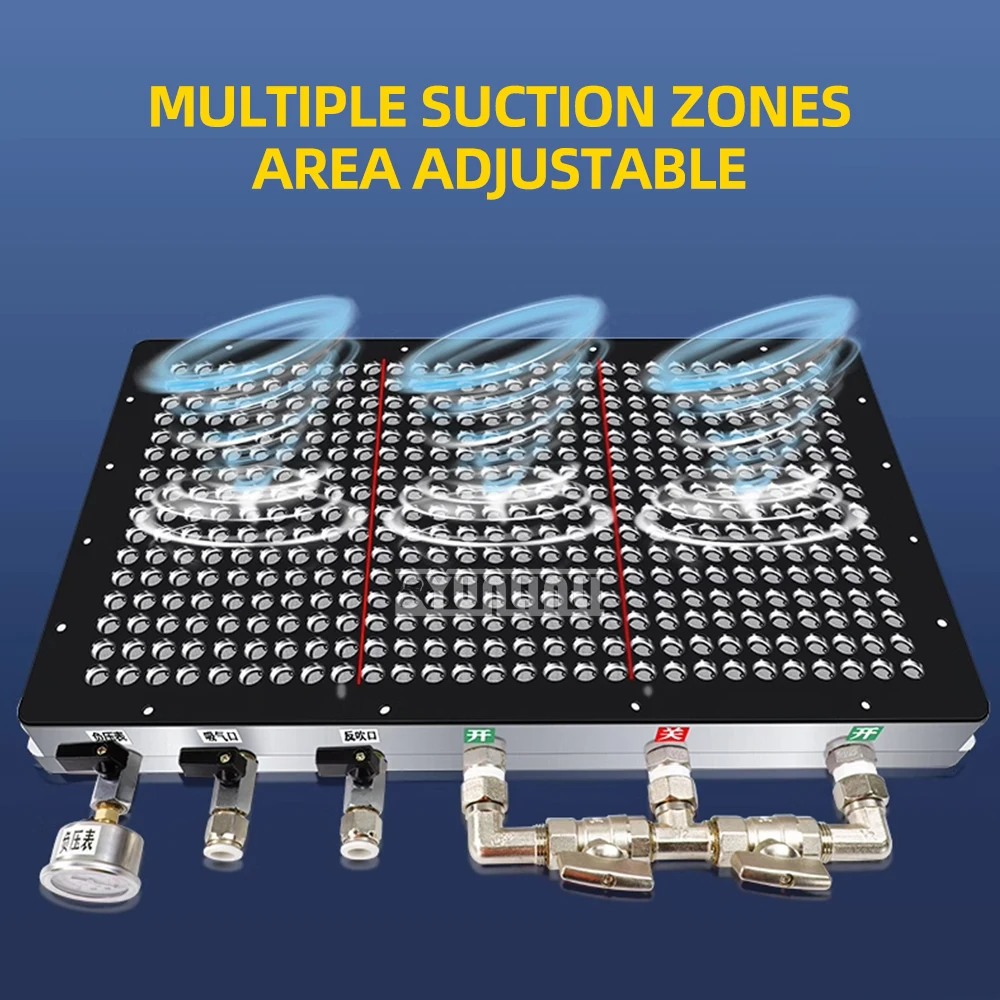 300*300 uchwyt próżniowy płyta uchwytu stół próżniowy do frezarki CNC przyssawka próżniowa do trzymania miedzi aluminium akryl