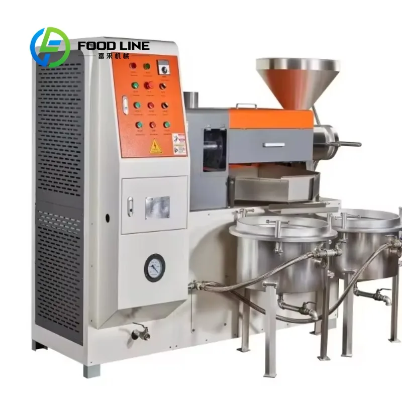 Customize Commercial Grade Automatic Oil Press Machine for High Yield Oil Extraction Suitable for Food Processing Industrial Use