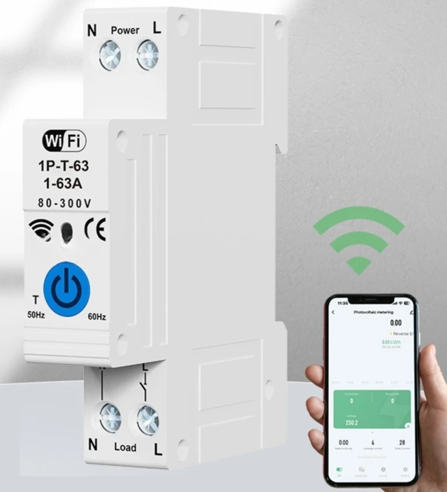 

Intelligent Circuit Breaker, on/off Switch, Mobile Remote Control, Timing Function, Intelligent
