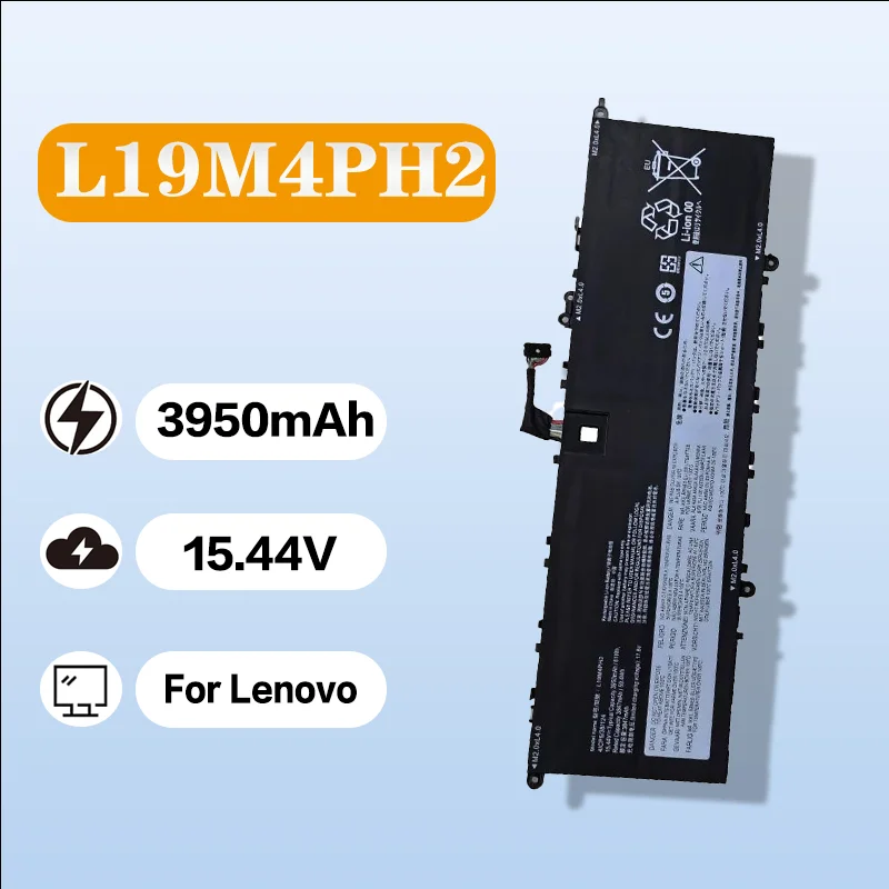 

Аккумулятор для ноутбука L19C4PH3/L19M4PH3 для Lenovo Yoga Slim 7 Pro-14ACH5 14IHU5 3950 мАч 15,44 В Сменный аккумулятор для ноутбука