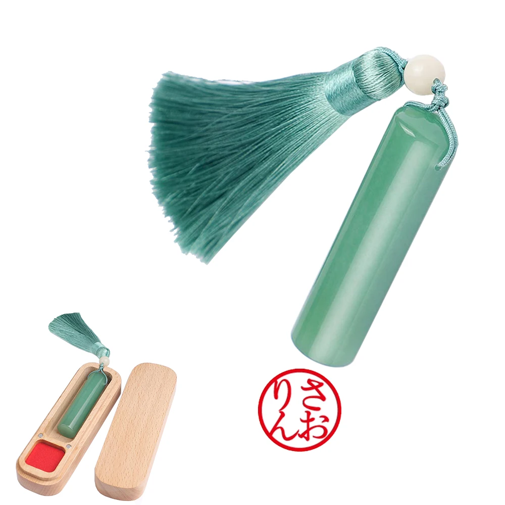 

Штампы из натурального камня, персонализированные японские штампы ханко, портативные круглые штампы для каллиграфии, штампы с именем, штампы с английской каллиграфией и катаканой