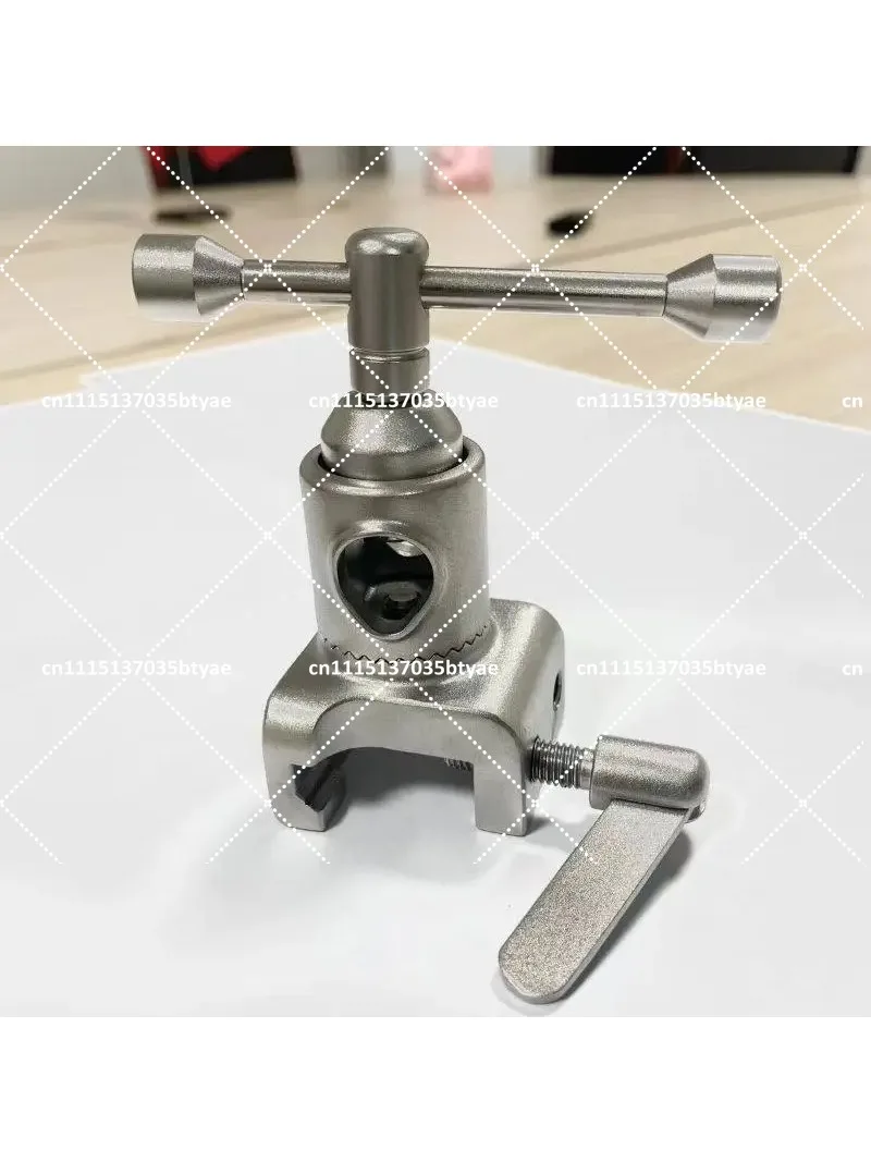 New Universal Surgical Table Accessory Fixator-Locking Clamp & Slider for Side Rail Mount, Compatible with Most Surgical Tables